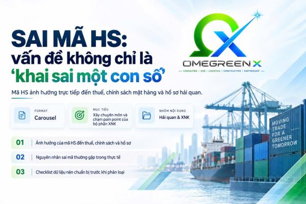 SAI MÃ HS: VẤN ĐỀ KHÔNG CHỈ LÀ “KHAI SAI MỘT CON SỐ”